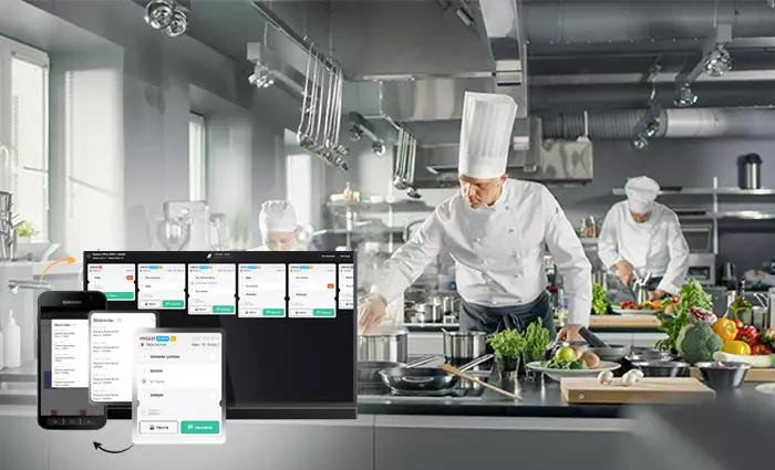 Mutfak gösterge sistemi kullanın