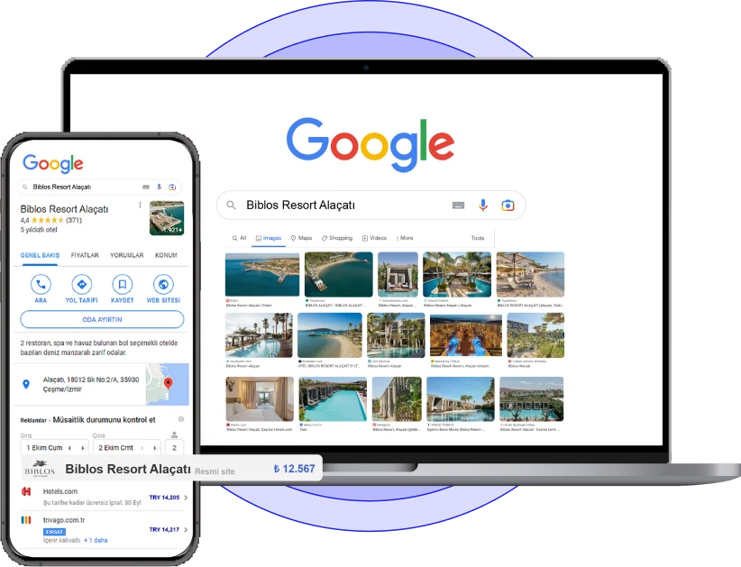 Otellere Özel Google Reklamları